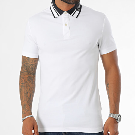 Guess - Polo Manga Corta M4BP66-J1314 Blanco