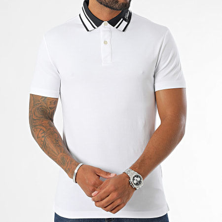 Guess - Polo Manga Corta M4BP66-J1314 Blanco