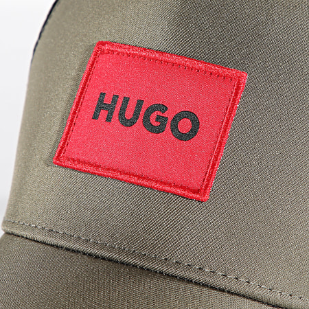 HUGO - Gorra Kody Trucker Caqui Verde Negro