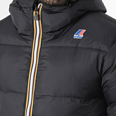 K-Way - Doudoune Capuche Le Vrai 3.0 Claude Heavy Warm K3126WW Noir