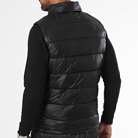 Kymaxx - Chaqueta sin mangas con capucha Negro