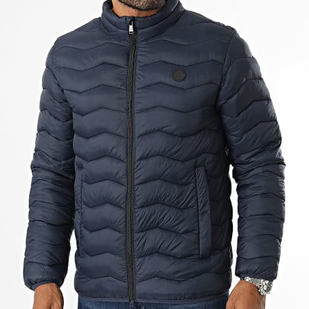 Kymaxx - Chaqueta azul marino