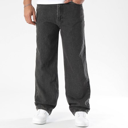 LBO - Vaqueros anchos 3577 Denim Negro