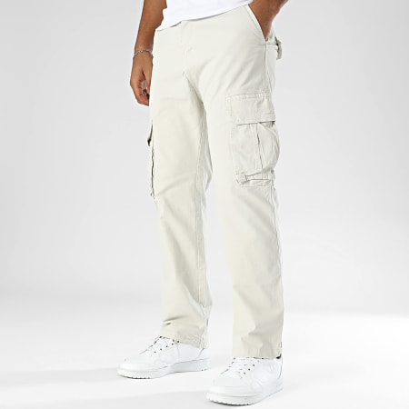 MTX - Pantalón Cargo Beige Claro