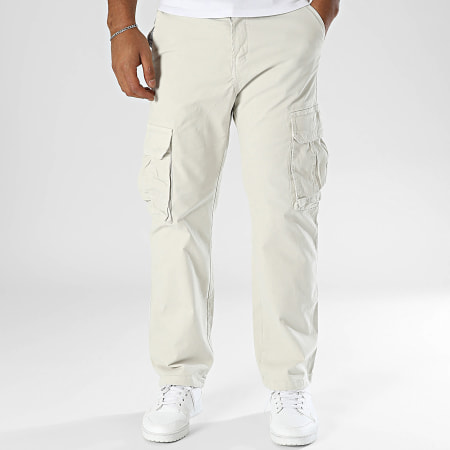 MTX - Pantalón Cargo Beige Claro