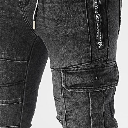 MTX - Zwarte Jean Cargo Broek