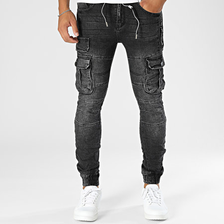 MTX - Zwarte Jean Cargo Broek