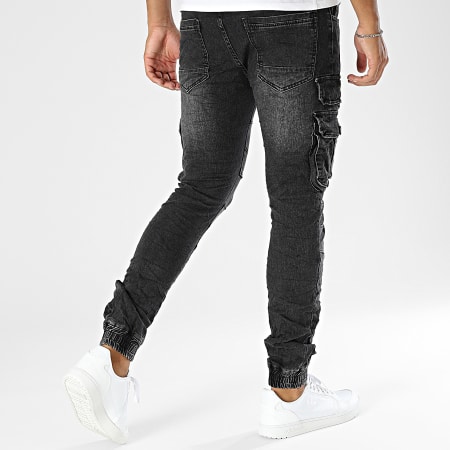 MTX - Zwarte Jean Cargo Broek