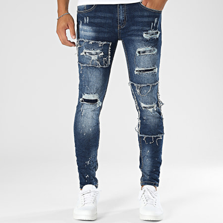 MTX - Blauwe denim skinny jeans