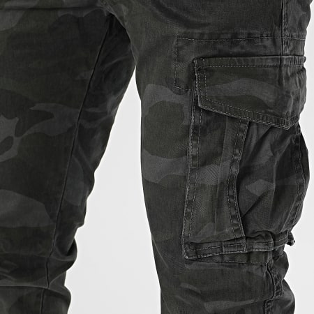 MTX - Pantalón Cargo Camuflaje Gris Negro