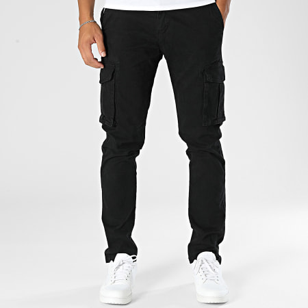 MTX - Pantalones cargo negros