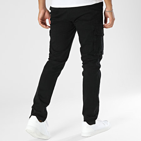 MTX - Pantalones cargo negros