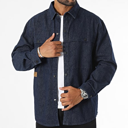 MTX - Sobrecamisa azul crudo