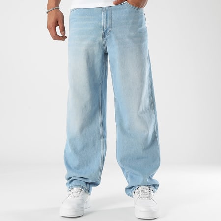 LBO - Set van 2 Baggy Jeans Large 3441 3384 Zwart Blauw Denim