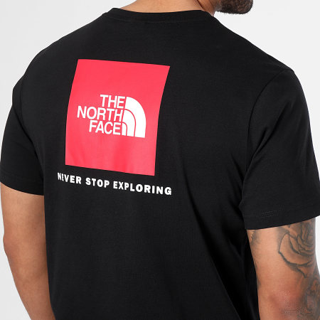 The North Face - Juego De 2 Camisetas Redbox A87NP Blanco Negro