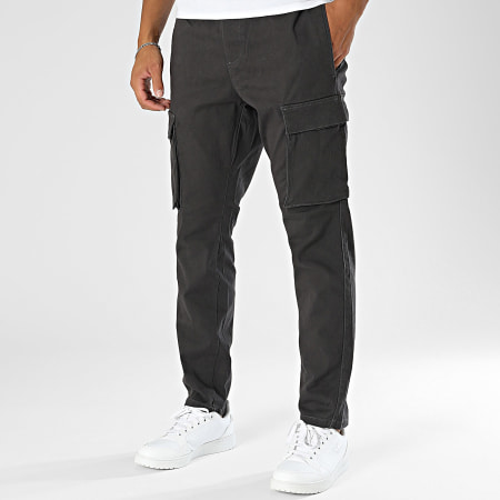 Only And Sons - Pantalón cargo Linus gris marengo