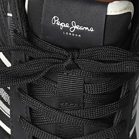 Pepe Jeans - Scarpe da ginnastica Dublin Young PMS40014 Nero