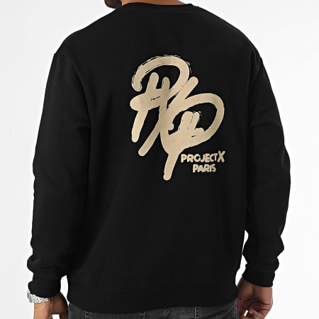 Project X Paris - Sweater met ronde hals 2422131 Zwart