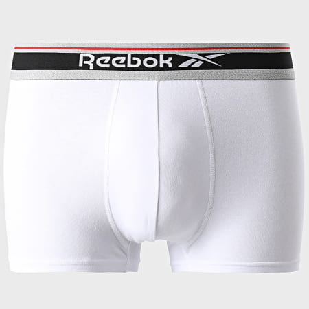 Reebok - Set di 5 boxer 15039 nero bianco grigio erica