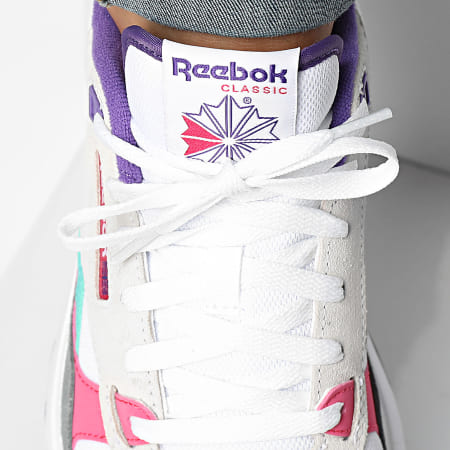 Reebok - Classic Leather 2400 Zapatillas 100201036 Gris tiza 5 Rosa