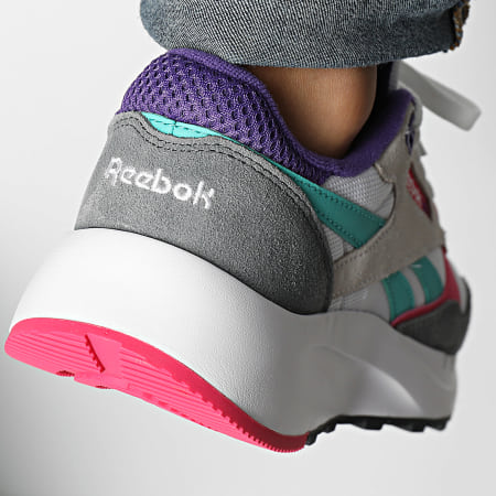 Reebok - Classic Leather 2400 Zapatillas 100201036 Gris tiza 5 Rosa