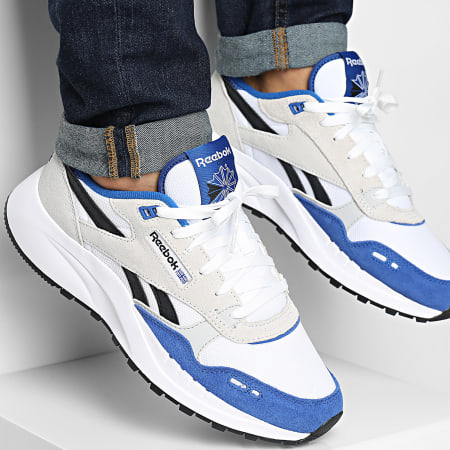 Reebok - Classic Leather 2400 Zapatillas 100201041 Blanco Azul Negro