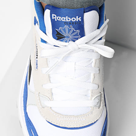 Reebok - Classic Leather 2400 Sneakers 100201041 Wit Blauw Zwart