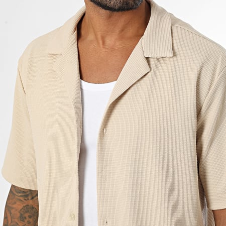 Uniplay - Beige shirt met korte mouwen