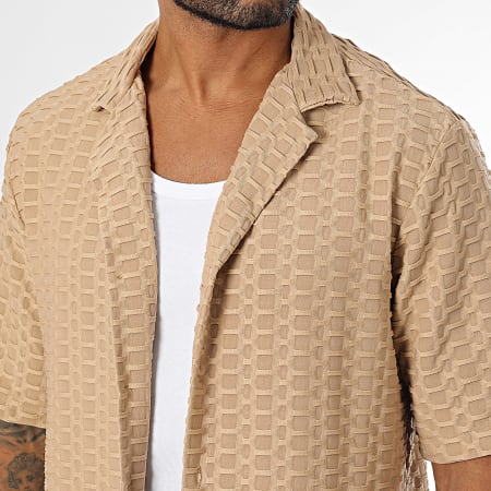 Uniplay - Camel shirt met korte mouwen