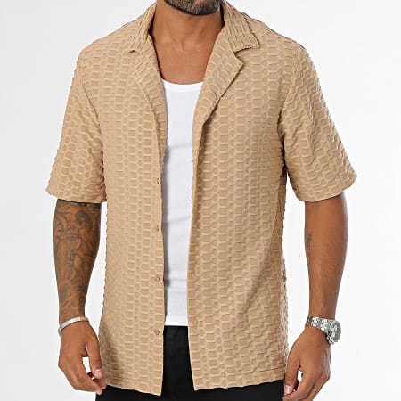 Uniplay - Camel shirt met korte mouwen