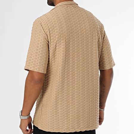 Uniplay - Camisa de manga corta camel