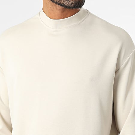 Uniplay - Tee Shirt Manches Longues Oversize Beige
