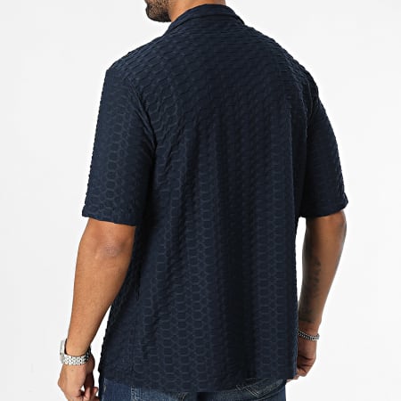 Uniplay - Camicia a maniche corte blu navy