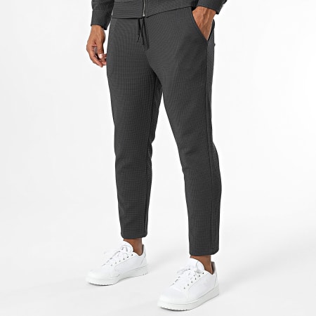 Uniplay - Set antracietgrijze ritsjack en joggingbroek