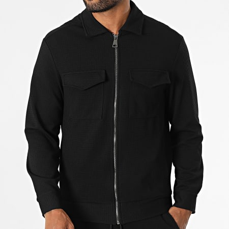 Uniplay - Ensemble Veste Zippée Et Pantalon Jogging Noir