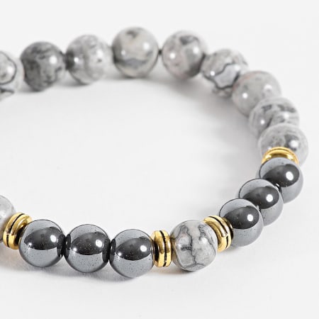 California Jewels - Bracciale grigio oro