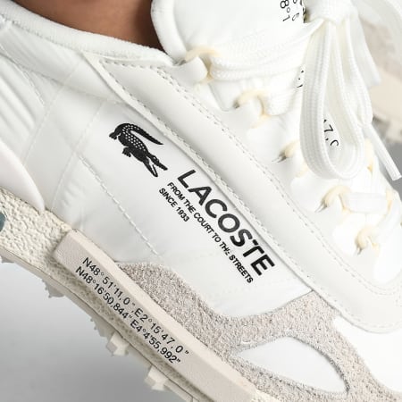 Lacoste - Baskets Elite Active 223 White Dark Green