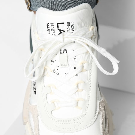 Lacoste - Baskets Elite Active 223 White Dark Green