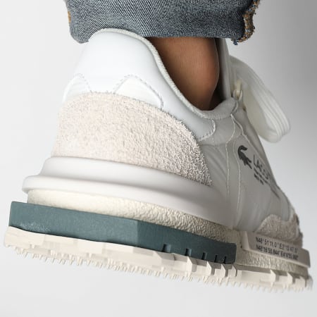 Lacoste - Baskets Elite Active 223 White Dark Green