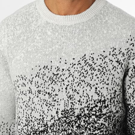 Tiffosi - Maglione Gutenberg 10056944 Grigio Nero