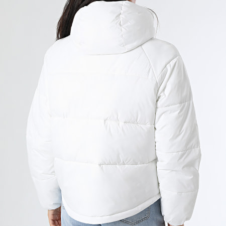 Tommy Jeans - Puffer Ext Mujer con Capucha 8841 Blanco