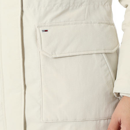 Tommy Jeans - Parka técnica de plumón para mujer 8866 Beige