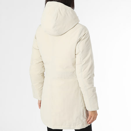 Tommy Jeans - Parka técnica de plumón para mujer 8866 Beige
