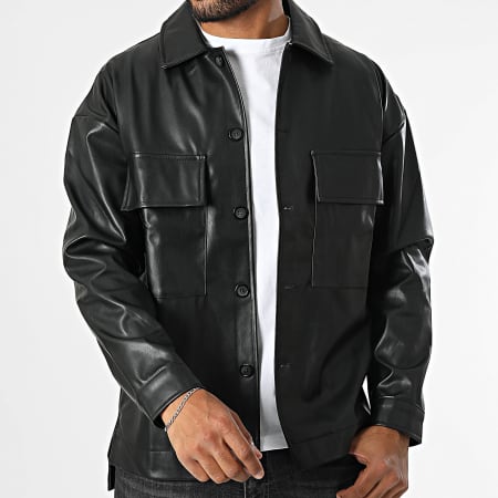 Uniplay - Veste Simili Cuir Noir