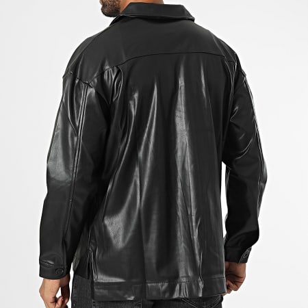 Uniplay - Veste Simili Cuir Noir