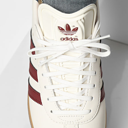 Adidas Originals - Baskets Gazelle JI0204 Cloud White Shadow Red Gum4