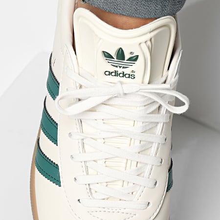 Adidas Originals - Baskets Gazelle JI0208 Cloud White Core Green Gum4