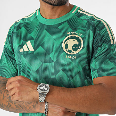 Adidas Sportswear - Maglia da calcio Arabia Saudita IT2756 Verde Oro