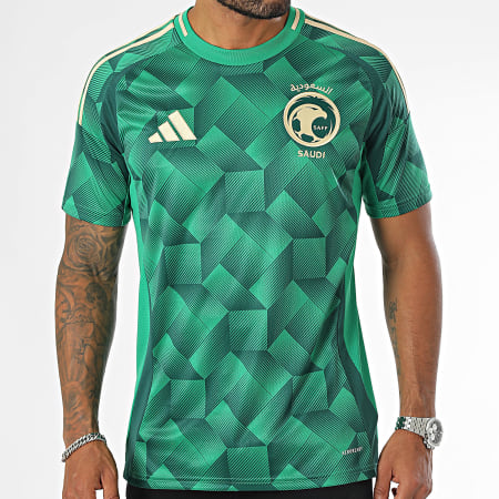 Adidas Sportswear - Maglia da calcio Arabia Saudita IT2756 Verde Oro