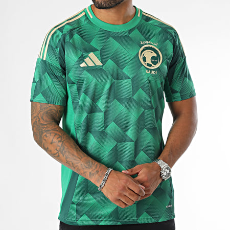 Adidas Sportswear - Voetbaltrui Saudi-Arabië IT2756 Groen Goud